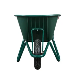 Attrezzatura Giardinaggio- Carriola da giardino con vasca in pvc da 100 litri e telaio in acciaio