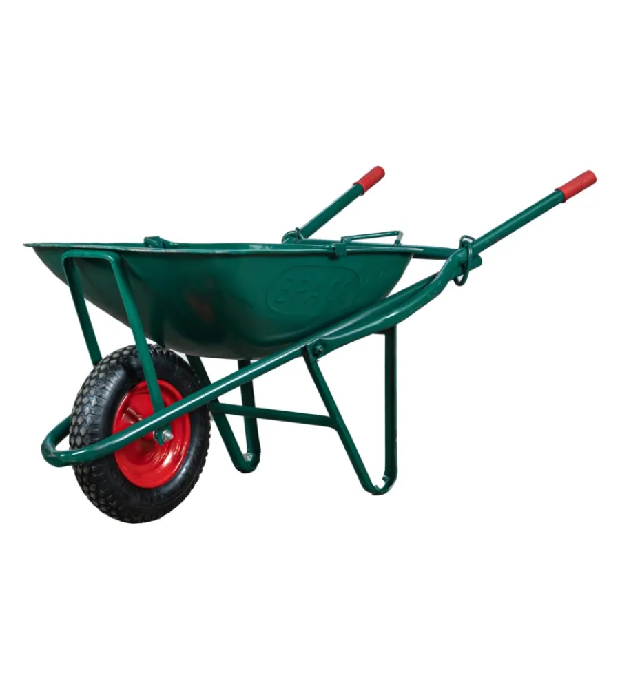 Attrezzatura Giardinaggio|Carriola ribaltabile con gancio per sollevamento, 80 litri