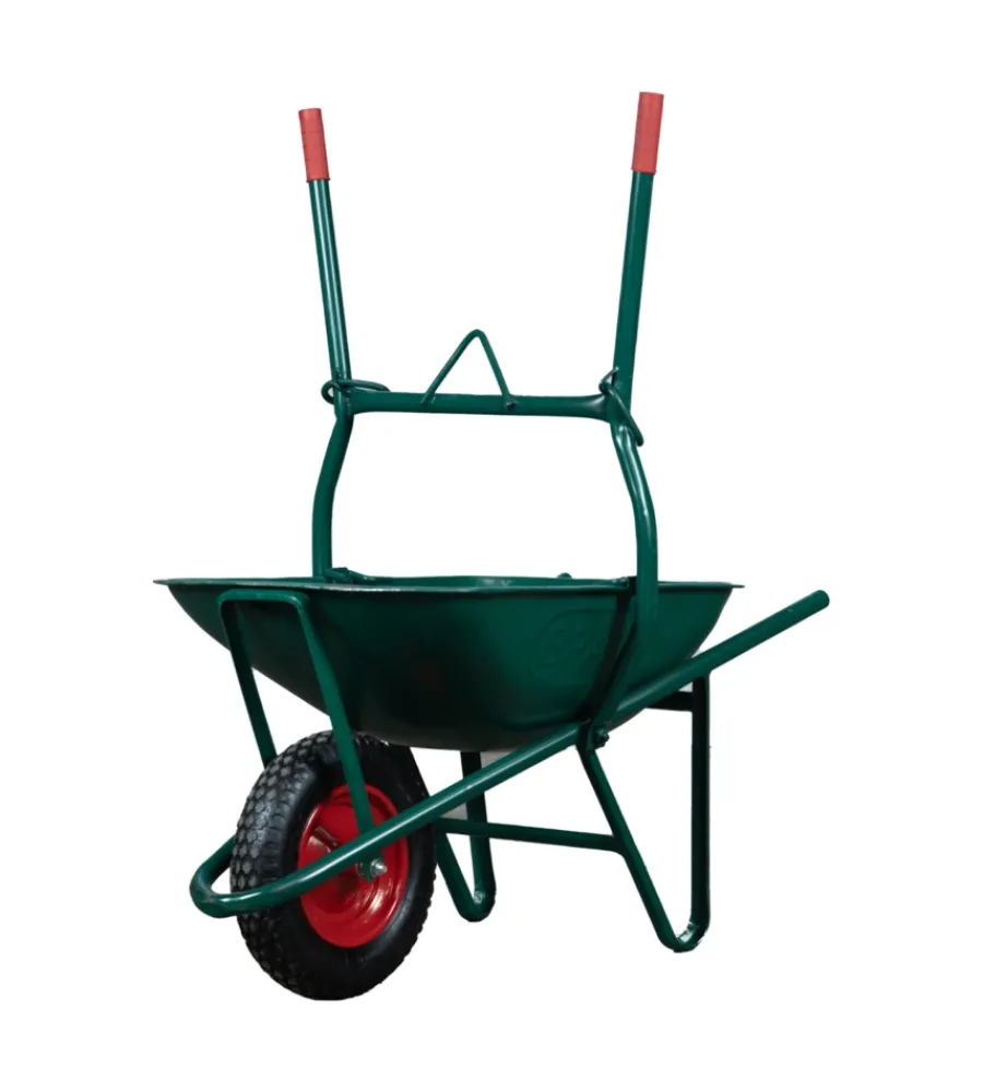 Attrezzatura Giardinaggio|Carriola ribaltabile con gancio per sollevamento, 80 litri