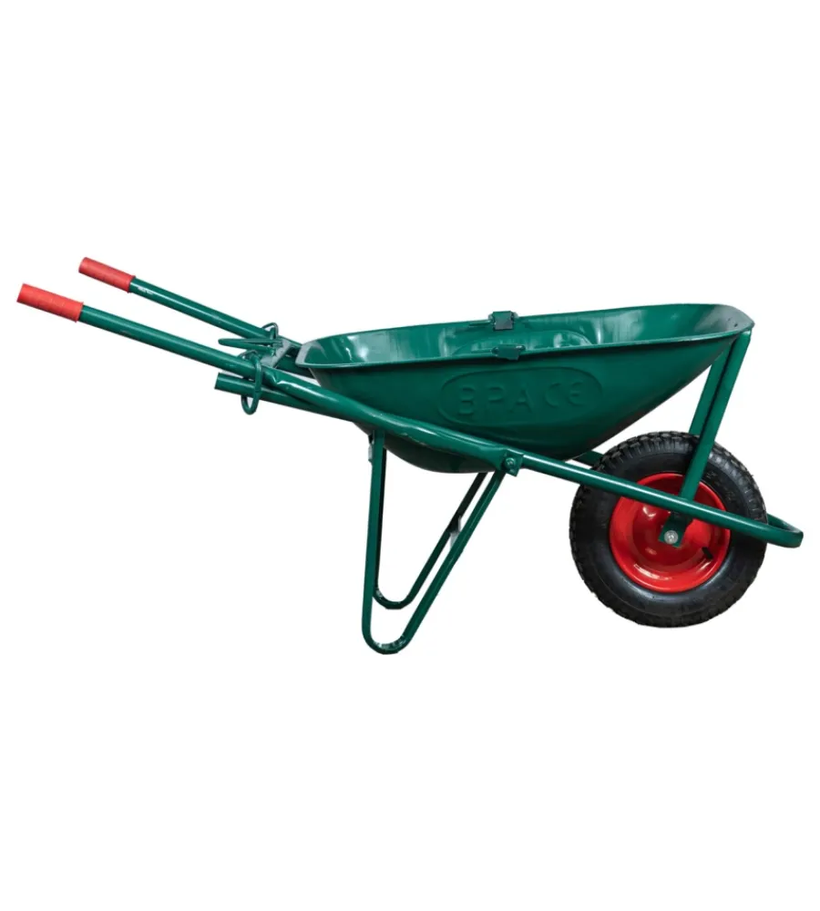 Attrezzatura Giardinaggio|Carriola ribaltabile con gancio per sollevamento, 80 litri