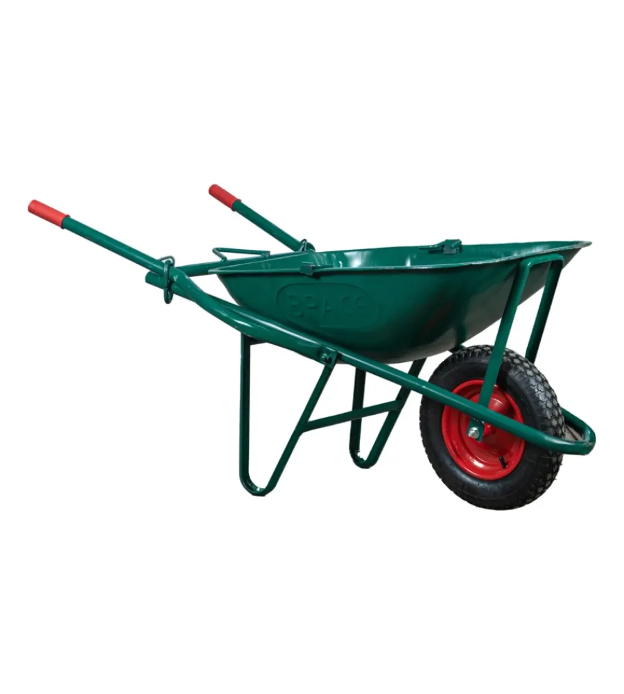 Attrezzatura Giardinaggio|Carriola ribaltabile con gancio per sollevamento, 80 litri