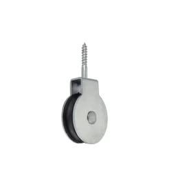 Sistemi Di Fissaggio|Carrucola ad 1 gola con vite ø 40 mm. per funi 6 mm.