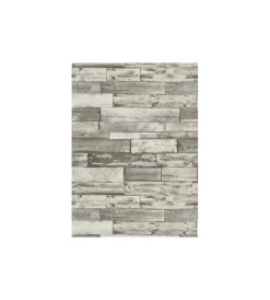 Decorazione Pareti- Carta da parati parato carta legno shabby