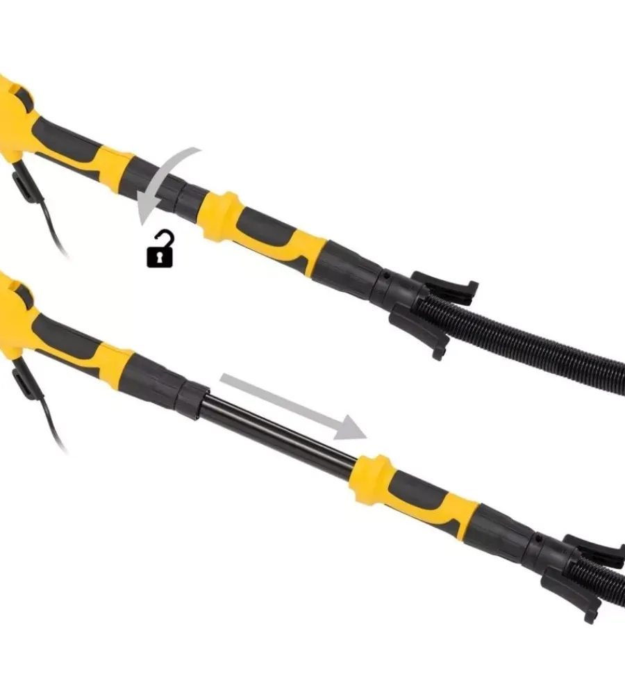 Online Carteggiatrice levigatrice per muro con asta telescopica allungabile 710w Pistole Per Verniciatura