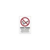 Targhe E Cartellonistica Varia- Cartello plastica "vietato fumare, legge del..." - 300 x 200 mm.