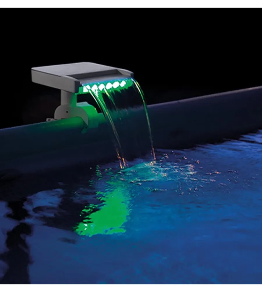 Piscine-Intex Cascata per piscine con led multicolore - cod. 28090