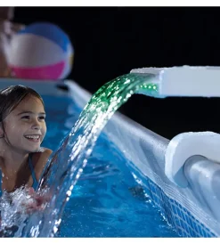 Piscine-Intex Cascata per piscine con led multicolore - cod. 28090