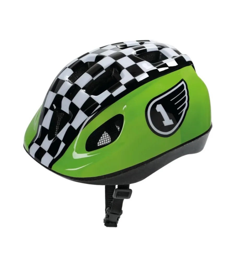 Bici-Lampa Casco bici per bambini "kid" colori assortiti tg s - 94065