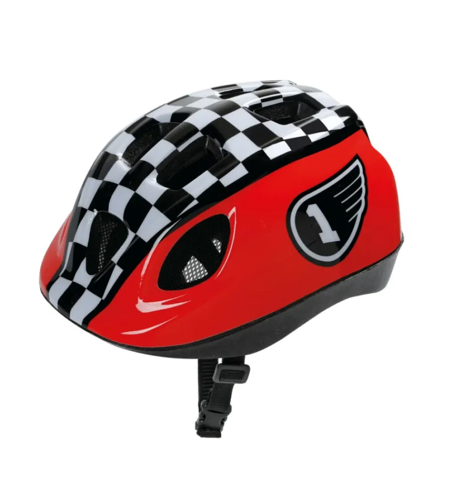 Bici-Lampa Casco bici per bambini "kid" colori assortiti tg s - 94065