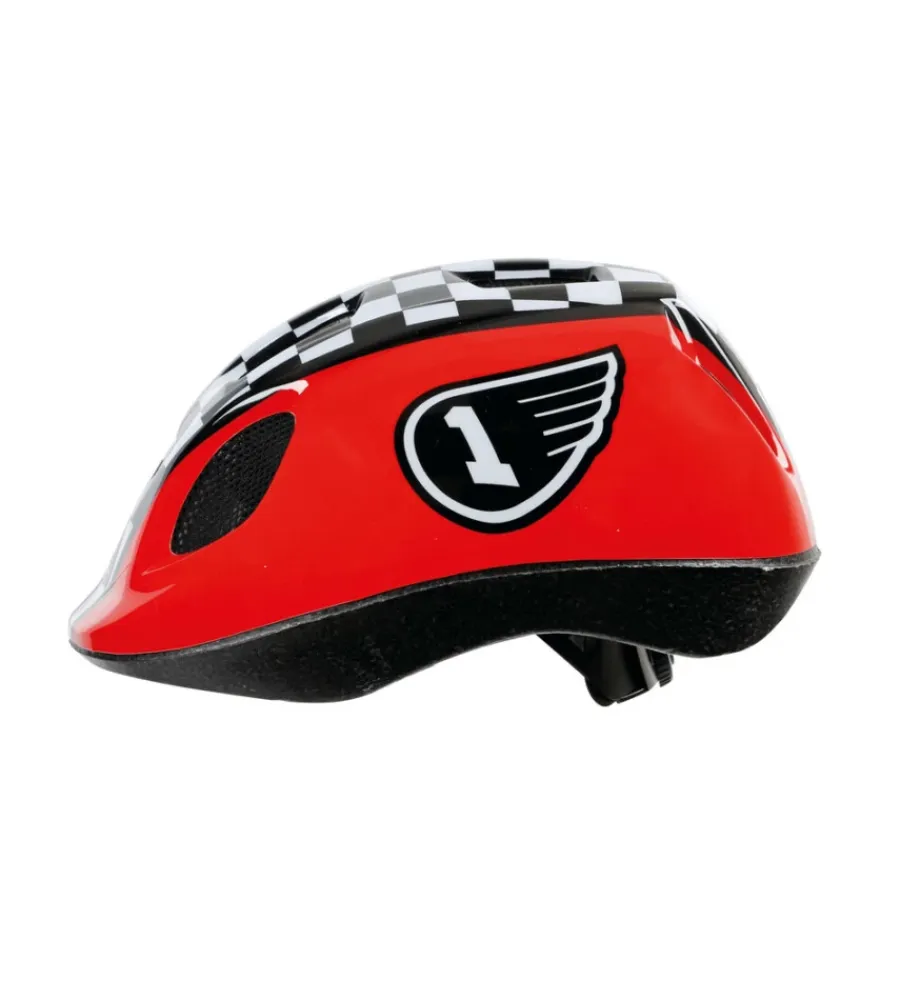Bici-Lampa Casco bici per bambini "kid" colori assortiti tg s - 94065