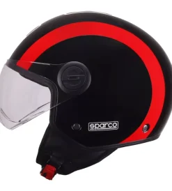 Sale Casco moto sp601 nero/rosso tg.m Moto