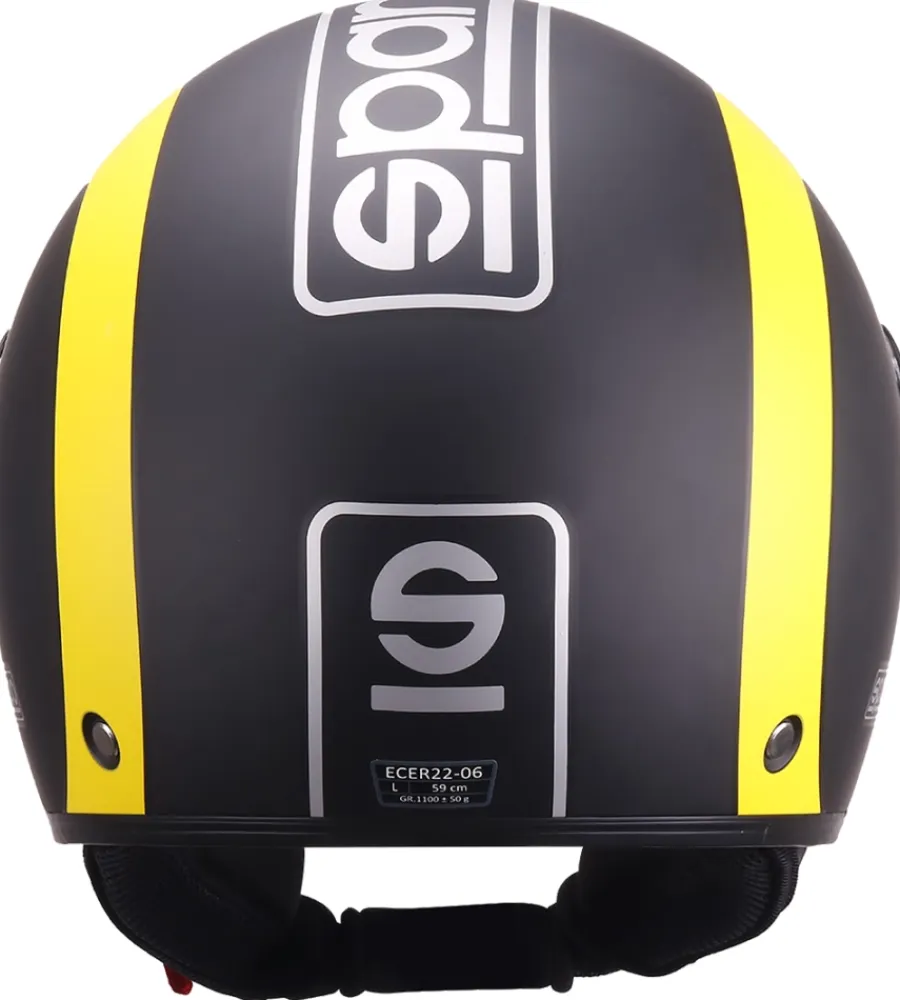 Discount Casco moto sp601 nero/giallo tg.m Moto