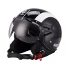 Clearance Casco moto "sp501" nero/bianco, tg l Moto
