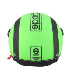 Sparco Moto|Casco moto "sp501" verde fluo, tg xl