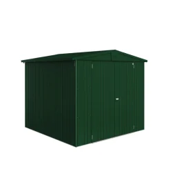 Best Casetta da giardino "europa ย 4" in acciaio zincato colore verde scuro 244x228x203 cm Casette Da Giardino