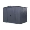 Sale Casetta da giardino "spacemaker apex" in acciaio zincato antracite 253x181x190 cm Casette Da Giardino