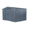 Habrita Casette Da Giardino|Casetta da giardino "spacemaker apex" in acciaio zincato antracite  313,1x241,9x197,8 cm
