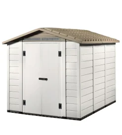 Garofalo Casette Da Giardino|Casetta da giardino in pvc "tuscany 240" l.229 x p.262 x h.220