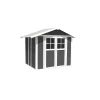 Grosfillex Casette Da Giardino|Casetta da giardino in pvc "deco 5" grigio scuro e bianco 295x261x236 cm - cod. 22905276