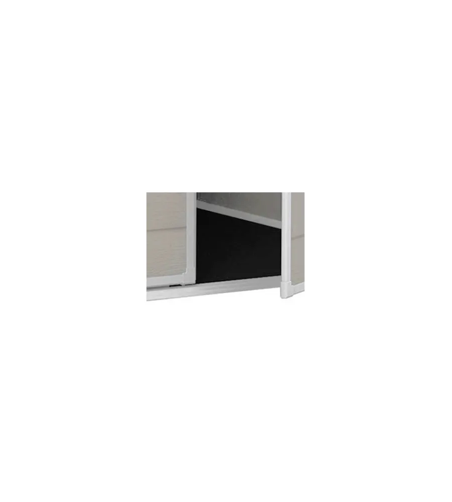 Casette Da Giardino-Keter Casetta da giardino "manor 4x6" in resina colore beige con porta battente singola 130x192x198 cm