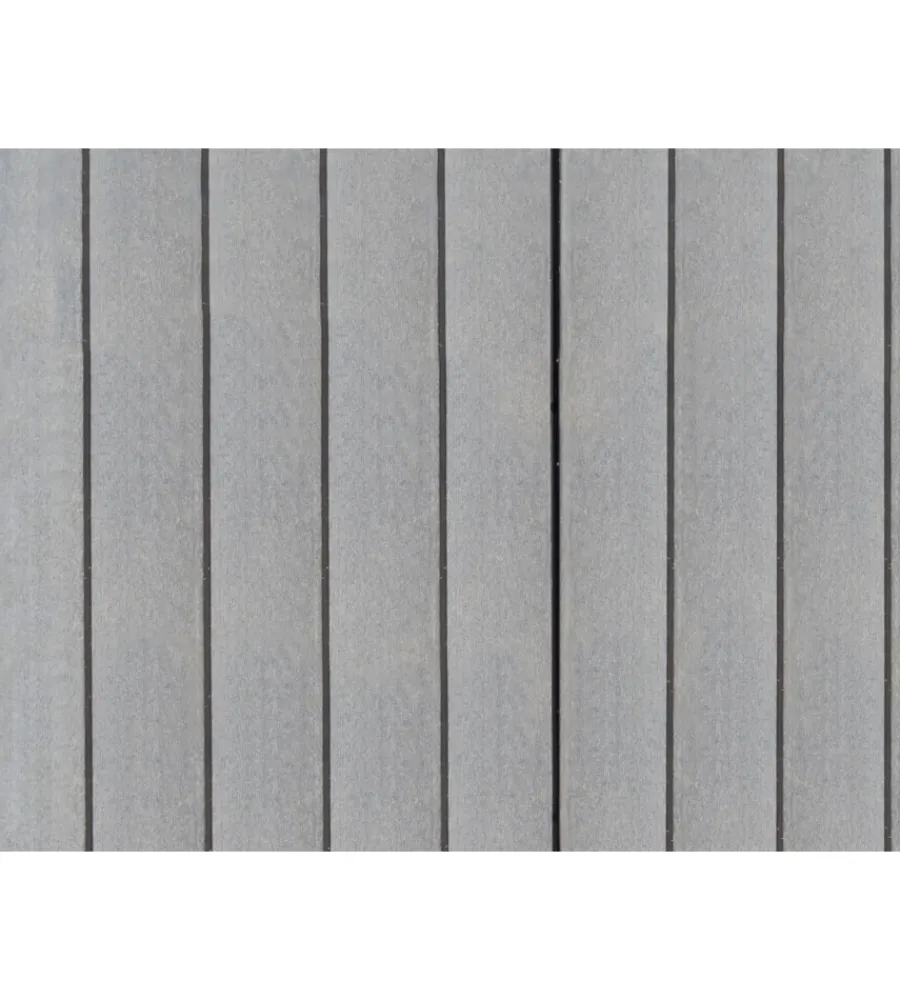 Online Casetta da giardino "oakland 1175sd" in duotech colore grigio con porta battente doppia 350x229x254 cm Casette Da Giardino