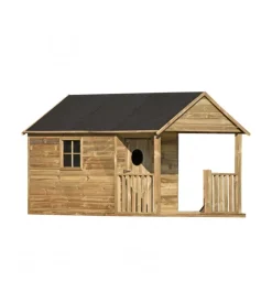 New Casetta da giardino per bambini in legno "szymon" 170x270x170 cm Casette Da Giardino