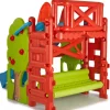 Giochi E Casette Bimbo- Casetta da giardino per bambini elica garden "bosco" in plastica multicolor 200x125x139 cm