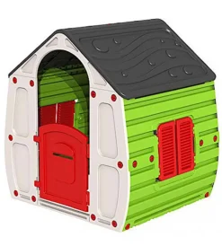 Giochi E Casette Bimbo|Casetta da giardino per bambini elica garden "magica" in plastica multicolor 102,5x89x109 cm