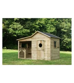 Casette Da Giardino-Domus Casetta da giardino per bambini in legno