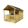 Domus Casette Da Giardino|Casetta da giardino per bambini in legno "blanka" 139x237x165 cm