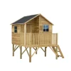 Clearance Casetta da giardino per bambini "leonardo" in legno 175x226x250,5 cm Casette Da Giardino