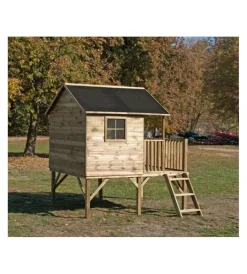 Clearance Casetta da giardino per bambini "leonardo" in legno 175x226x250,5 cm Casette Da Giardino
