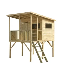 Domus Casette Da Giardino|Casetta da giardino per bambini in legno "angelo" 220x174,5x272 cm