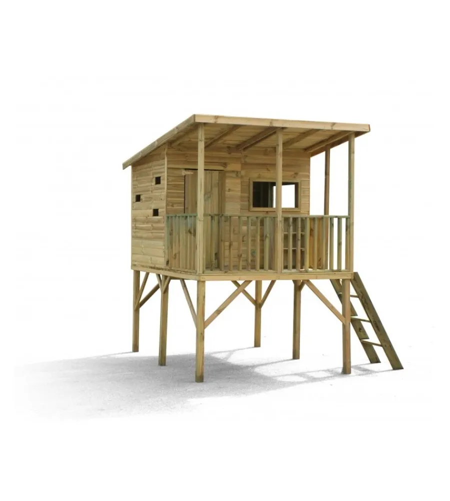 Domus Casette Da Giardino|Casetta da giardino per bambini in legno "angelo" 220x174,5x272 cm