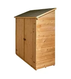Casette Da Giardino-Habrita Casetta in legno addossata