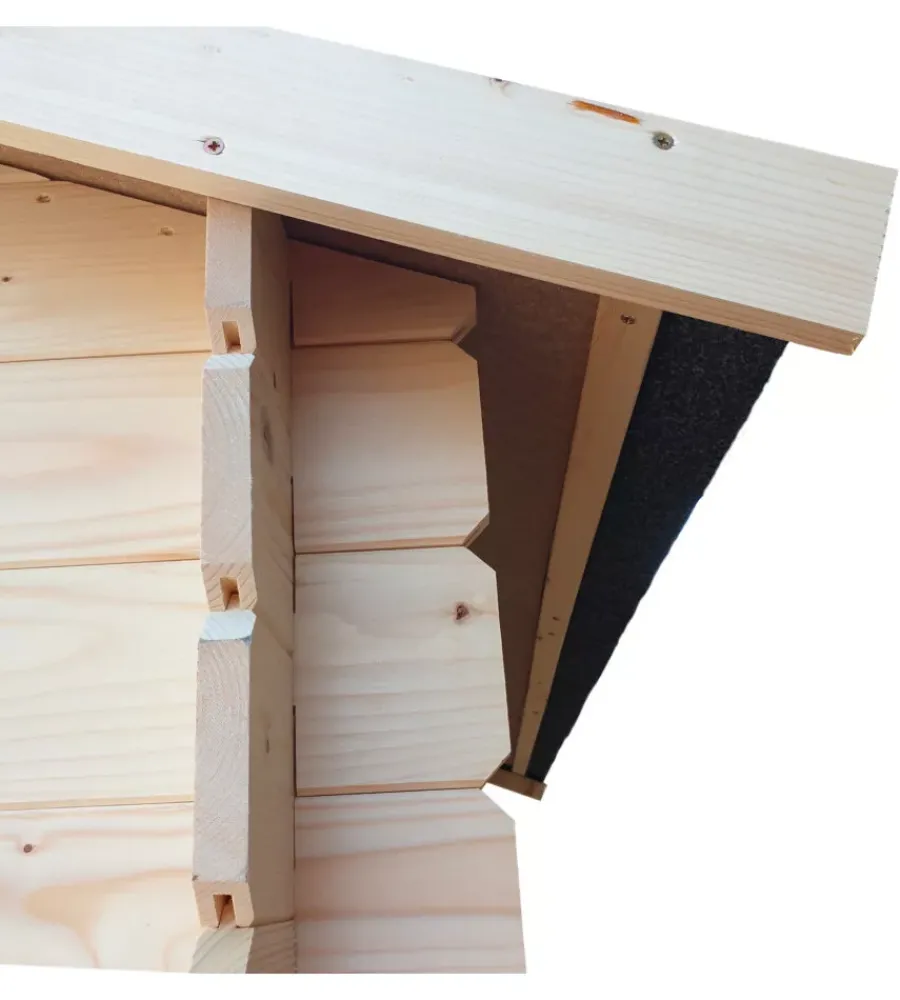 Casette Da Giardino-Alce Casetta in legno da giardino "regis" in abete 198x198x216 cm