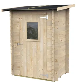 Hot Casetta in legno da giardino "hobby" in abete 146x98x197 cm Casette Da Giardino