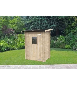 Hot Casetta in legno da giardino "hobby" in abete 146x98x197 cm Casette Da Giardino