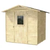 Alce Casette Da Giardino|Casetta in legno da giardino "vaniglia" in abete 200x207x214 cm