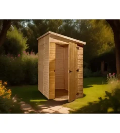 New Casetta in legno da giardino "eden" 223x130x220 cm Casette Da Giardino