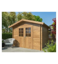 Casette Da Giardino|Casetta in legno da giardino "arisa" in abete impregnato 272x254x235 cm