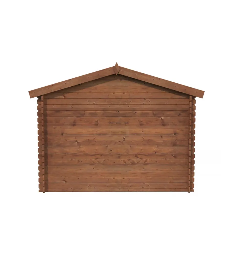 Casette Da Giardino|Casetta in legno da giardino "arisa" in abete impregnato 272x254x235 cm