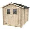 Casette Da Giardino-Alce Casetta in legno da giardino "hobby" in abete 198x248x215h cm