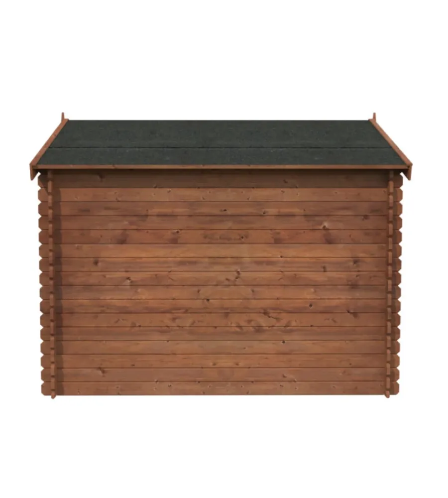 Sale Casetta in legno da giardino "rita" in abete impregnato 318x300x235 cm Casette Da Giardino