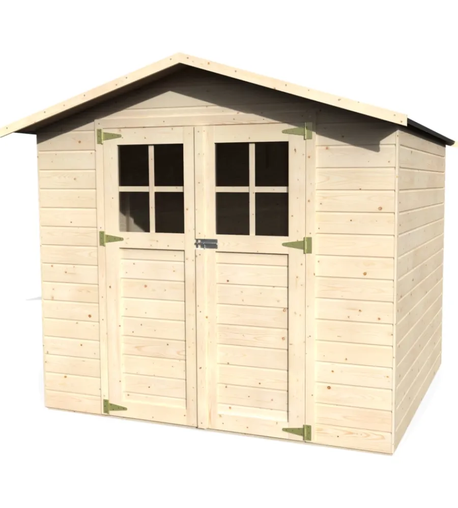DÉCOR ET JARDIN Casette Da Giardino|Casetta in legno da giardino decor et jardin "lode" in abete bianco nordico 229x202x199 cm
