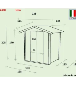 Alce Casette Da Giardino|Casetta in legno da giardino
