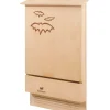 Gabbie Per Uccelli-Ferplast Casetta per pipistrelli in legno "bat house", 39x7x58 cm -