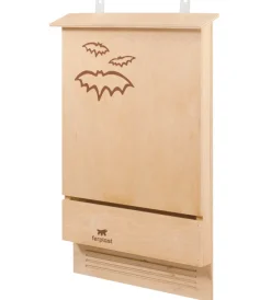 Gabbie Per Uccelli-Ferplast Casetta per pipistrelli in legno "bat house", 39x7x58 cm -