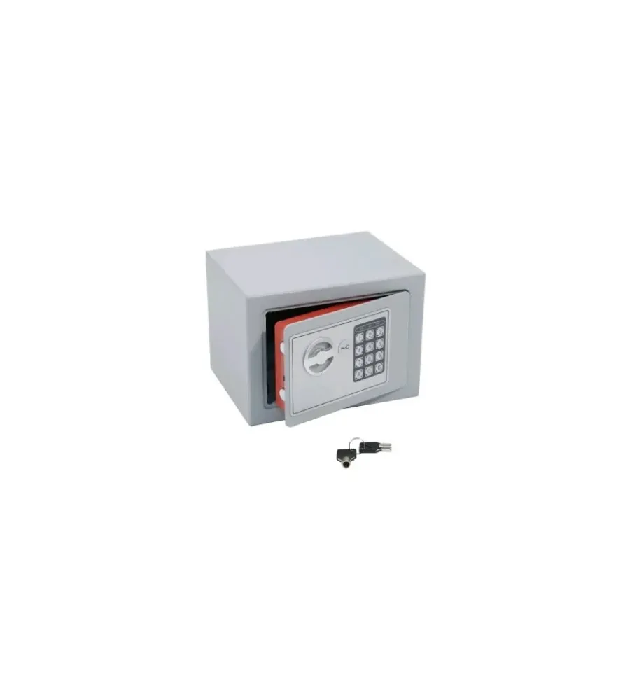 Serratura E Sicurezza- Cassaforte elettronica a mobile con pomolo - serie basic - 230x170x170 3mm