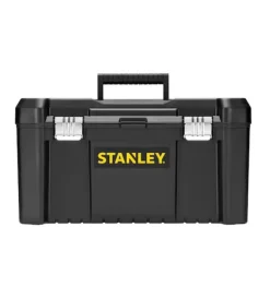 Officina E Garage- Cassetta porta utensili stanley "essential" con chiusura in metallo, 45x25x25 cm